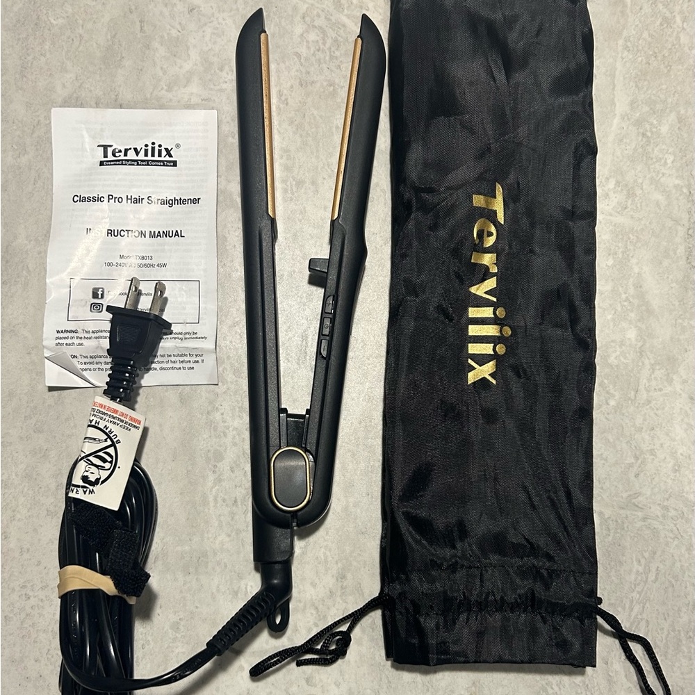 Terviiix classic Pro hair‎ straightener / straight iron